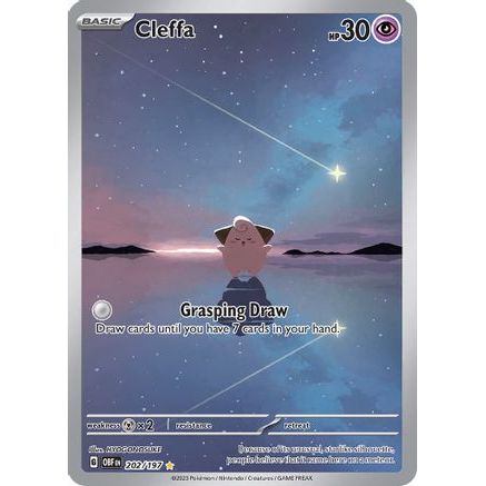 Cleffa - 202/197 202 - SV03 Obsidian Flames Holofoil