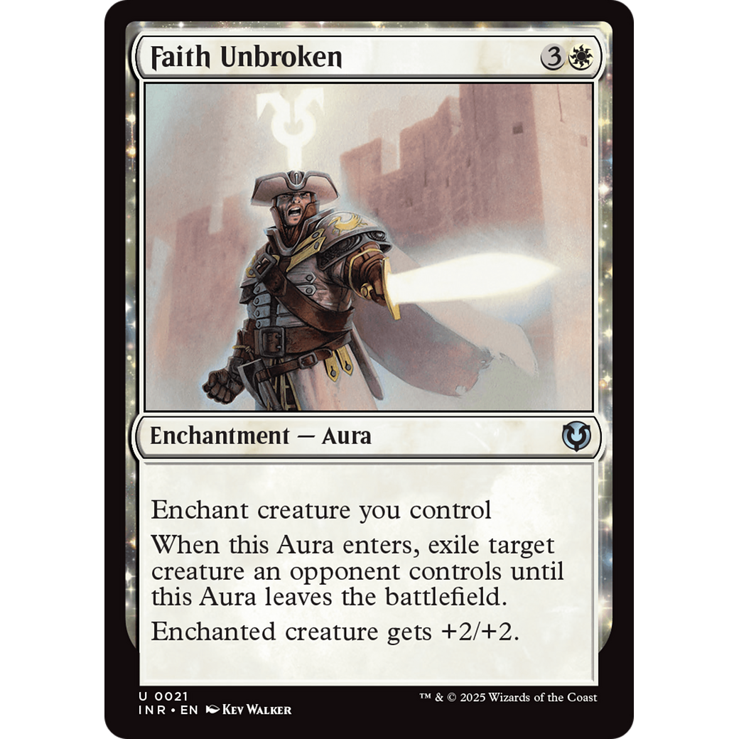 Faith Unbroken (INR-021) - Innistrad Remastered: (enchantment)