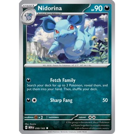 Nidorina 30 - SV Scarlet & Violet 151