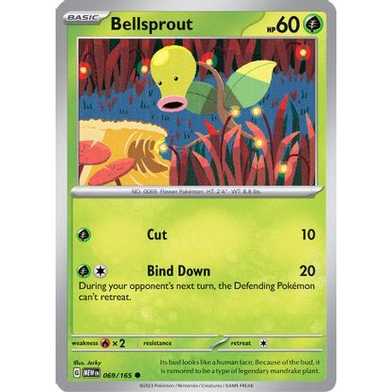 Bellsprout 69 - SV Scarlet & Violet 151 Reverse Holofoil