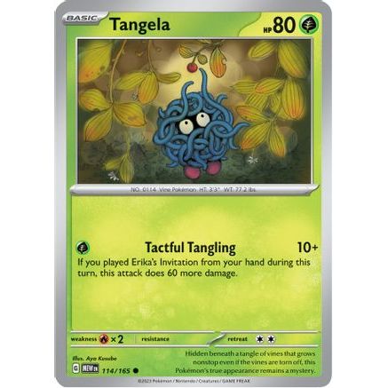 Tangela - 114/165 114 - SV Scarlet & Violet 151