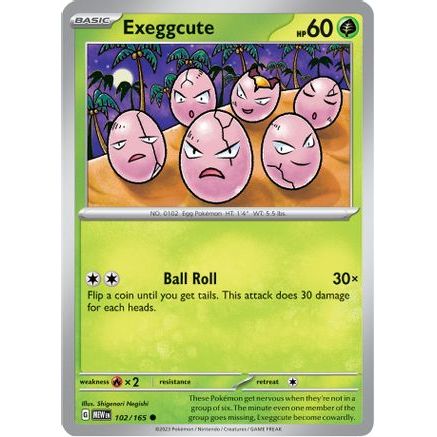 Exeggcute 102 - SV Scarlet & Violet 151