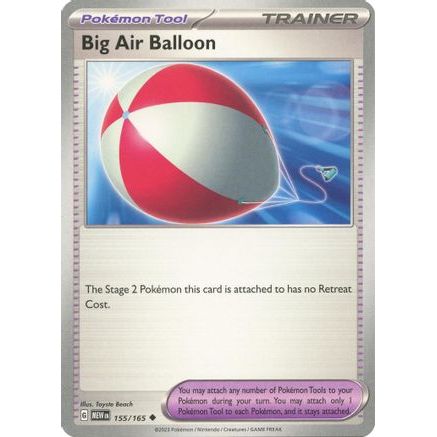 Big Air Balloon 155 - SV Scarlet & Violet 151 Reverse Holofoil