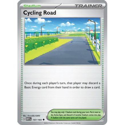 Cycling Road 157 - SV Scarlet & Violet 151 Reverse Holofoil