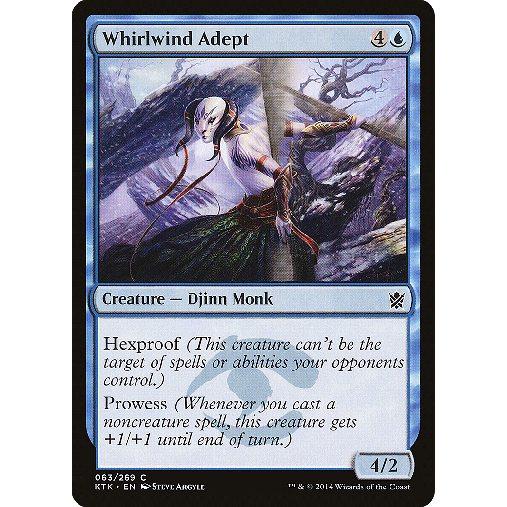 Whirlwind Adept (KTK-063) - Khans of Tarkir Foil
