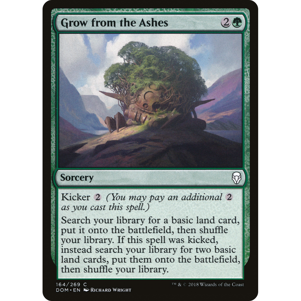Grow from the Ashes (DOM-164) - Dominaria Foil