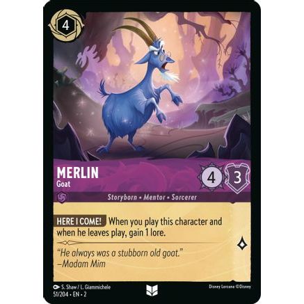 Merlin - Goat (51/204) - Rise of the Floodborn