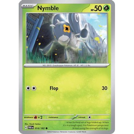 Nymble - 014/182 14 - SV04 Paradox Rift Reverse Holofoil