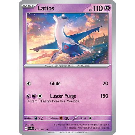 Latios 73 - SV04 Paradox Rift Reverse Holofoil