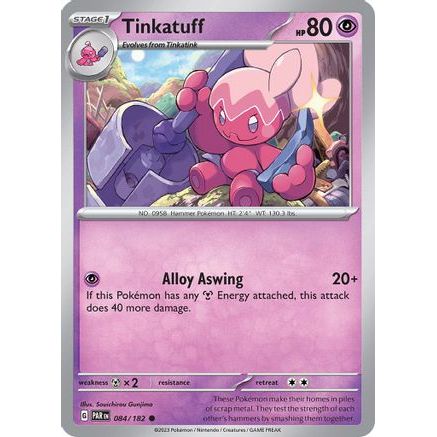 Tinkatuff 84 - SV04 Paradox Rift Reverse Holofoil