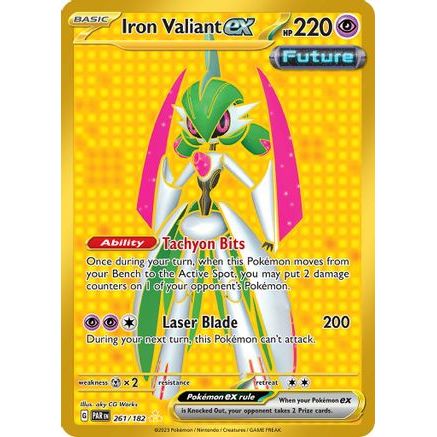 Iron Valiant ex - 261/182 261 - SV04 Paradox Rift Holofoil