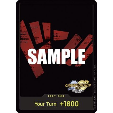 DON!! Card (CS 2023 Celebration Pack) - One Piece Promotion Cards Foil