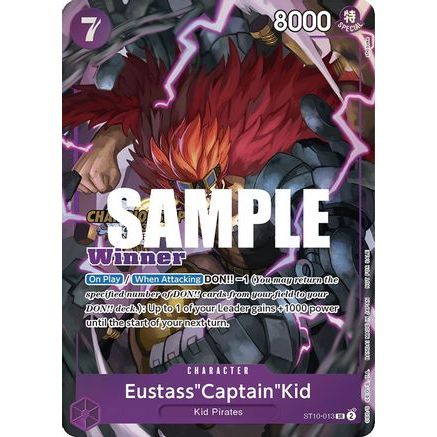 Eustass"Captain"Kid (CS 2023 Top Players Pack) [Winner] (ST10-013) - One Piece Promotion Cards