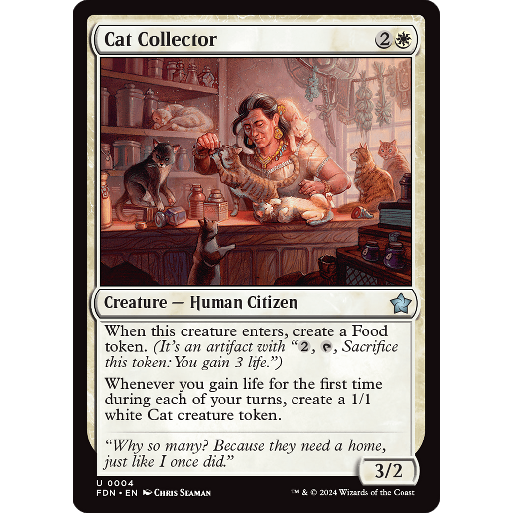 Cat Collector (FDN-004) - Foundations