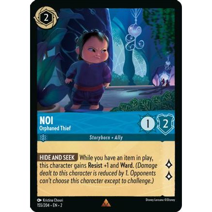 Noi - Orphaned Thief (155/204) - Rise of the Floodborn Cold Foil
