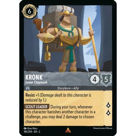 Kronk - Junior Chipmunk (185/204) - Rise of the Floodborn