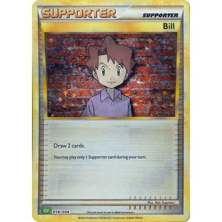 Bill (CLV) 18 - Trading Card Game Classic Holofoil
