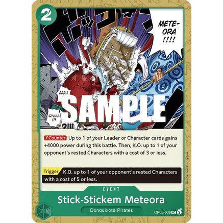 Stick-Stickem Meteora (OP05-039) - Awakening of the New Era