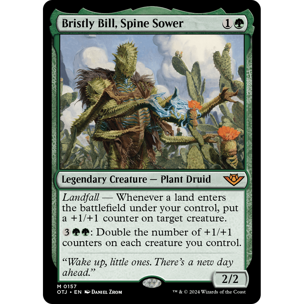 Bristly Bill, Spine Sower (OTJ-157) - Outlaws of Thunder Junction Foil