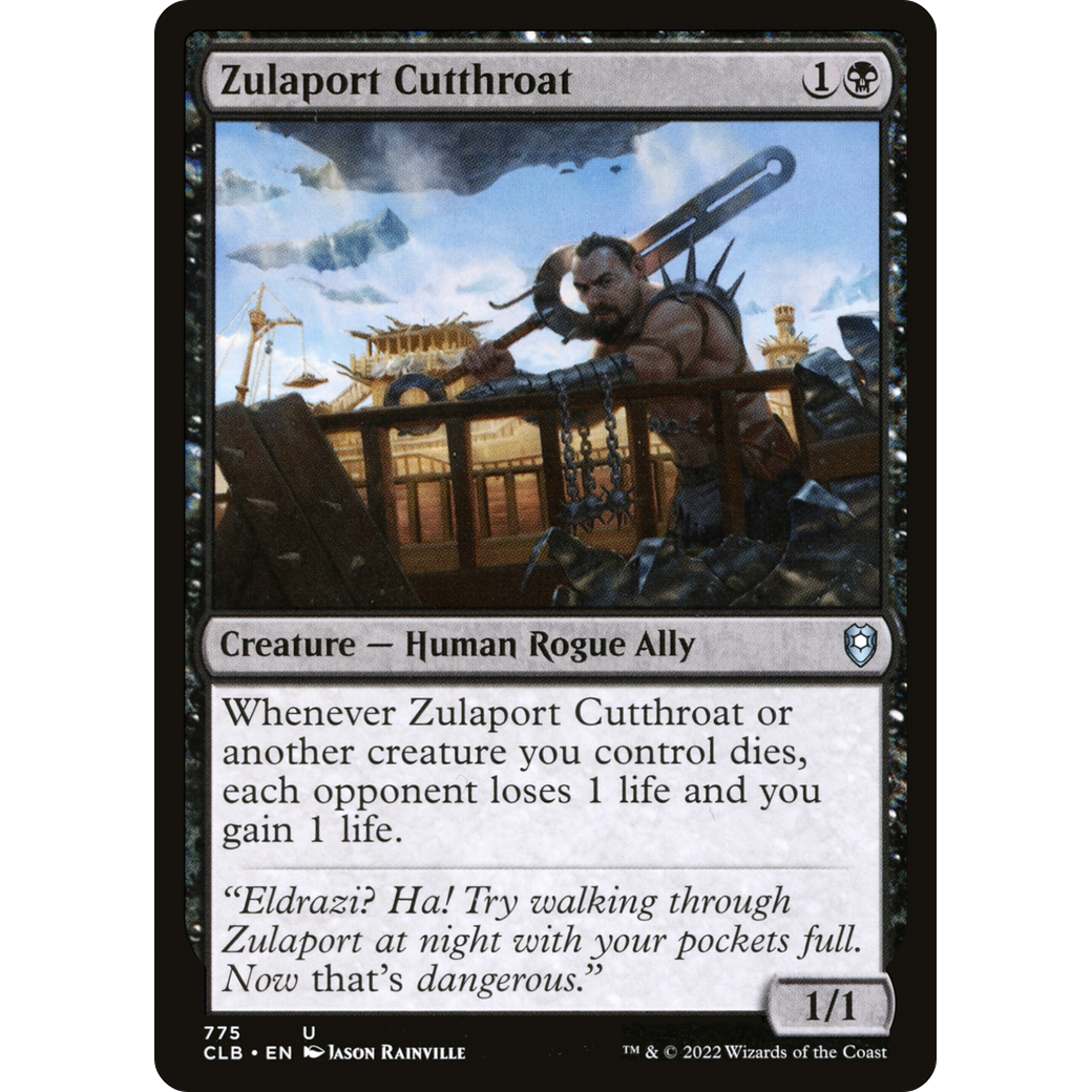 Zulaport Cutthroat (CLB-775) - Commander Legends: Battle for Baldur's Gate