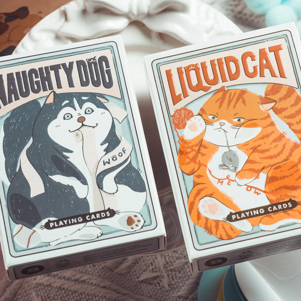 Naughty Dog & Liquid Cat Playing Cards: Naughty Dog