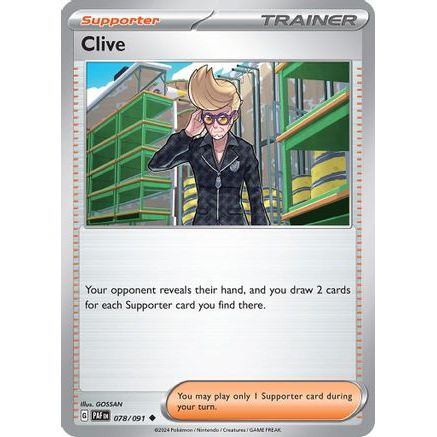 Clive - 078/091 78 - SV Paldean Fates