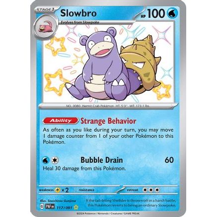 Slowbro 117 - SV Paldean Fates Holofoil