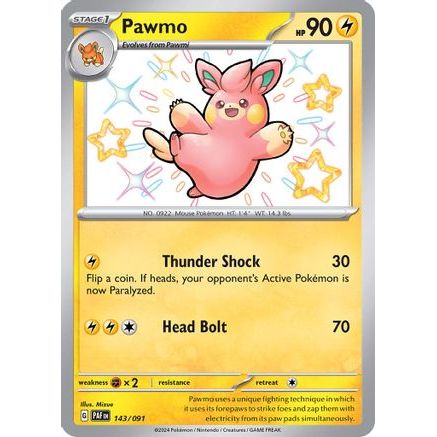 Pawmo 143 - SV Paldean Fates Holofoil