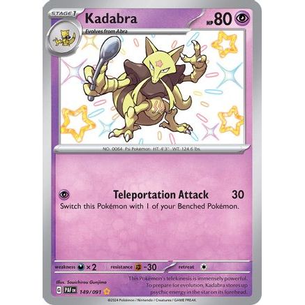 Kadabra 149 - SV Paldean Fates Holofoil