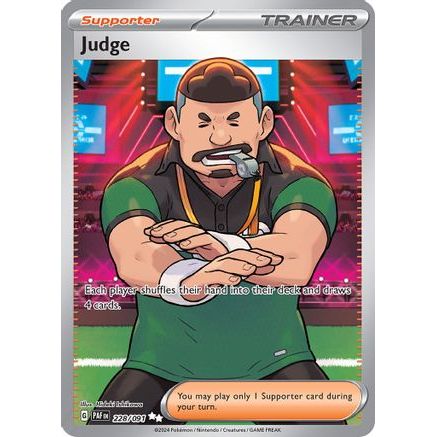 Judge 228 - SV Paldean Fates Holofoil