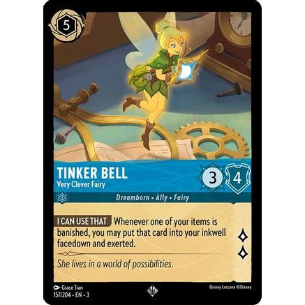 Tinker Bell - Very Clever Fairy (157/204) - Into the Inklands