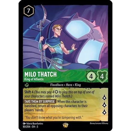 Milo Thatch - King of Atlantis (80/204) - Into the Inklands