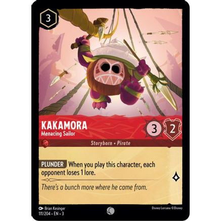 Kakamora - Menacing Sailor (111/204) - Into the Inklands Cold Foil