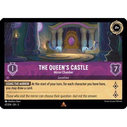 The Queen's Castle - Mirror Chamber (67/204) - Into the Inklands Cold Foil