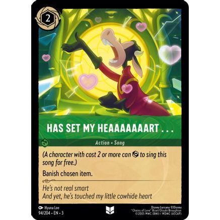 Has Set My Heaaaaaaart . . . (94/204) - Into the Inklands Cold Foil