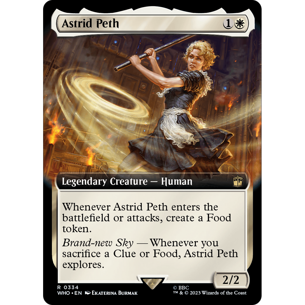 Astrid Peth (Extended Art) (WHO-334) - Doctor Who: (Extended Art) Foil