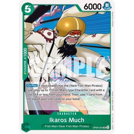 Ikaros Much (OP06-024) - Wings of the Captain