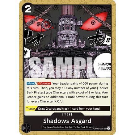 Shadows Asgard (OP06-095) - Wings of the Captain