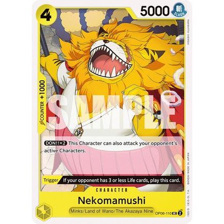 Nekomamushi (OP06-110) - Wings of the Captain