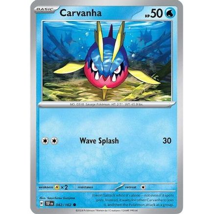 Carvanha 42 - SV05 Temporal Forces Reverse Holofoil