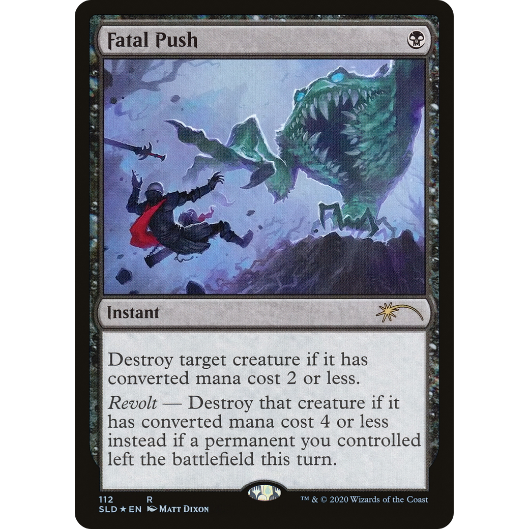 Fatal Push (112) (SLD-112) - Secret Lair Drop Foil