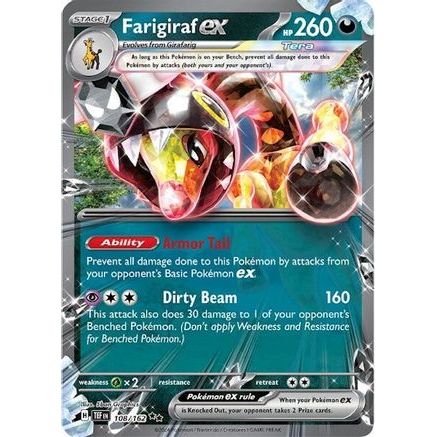 Farigiraf ex - 108/162 108 - SV05 Temporal Forces Holofoil