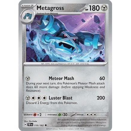Metagross - 115/162 115 - SV05 Temporal Forces