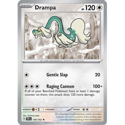 Drampa - 138/162 138 - SV05 Temporal Forces Holofoil