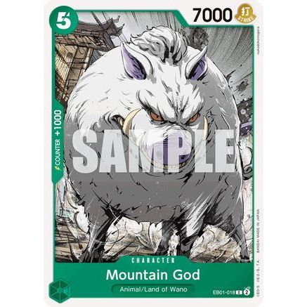 Mountain God (EB01-018) - Extra Booster: Memorial Collection