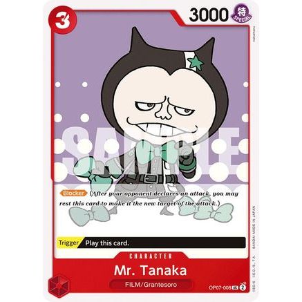 Mr. Tanaka (OP07-008) - 500 Years in the Future