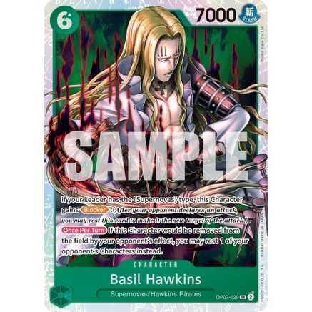 Basil Hawkins (OP07-029) - 500 Years in the Future Foil