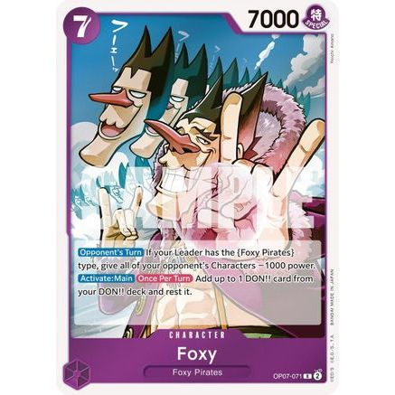 Foxy (071) (OP07-071) - 500 Years in the Future Foil