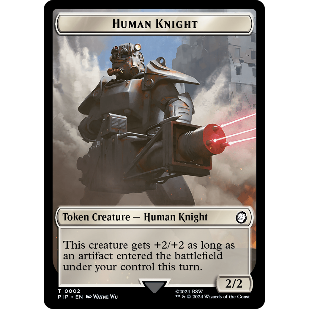 Human Knight (TPIP-002) - Fallout Tokens Foil