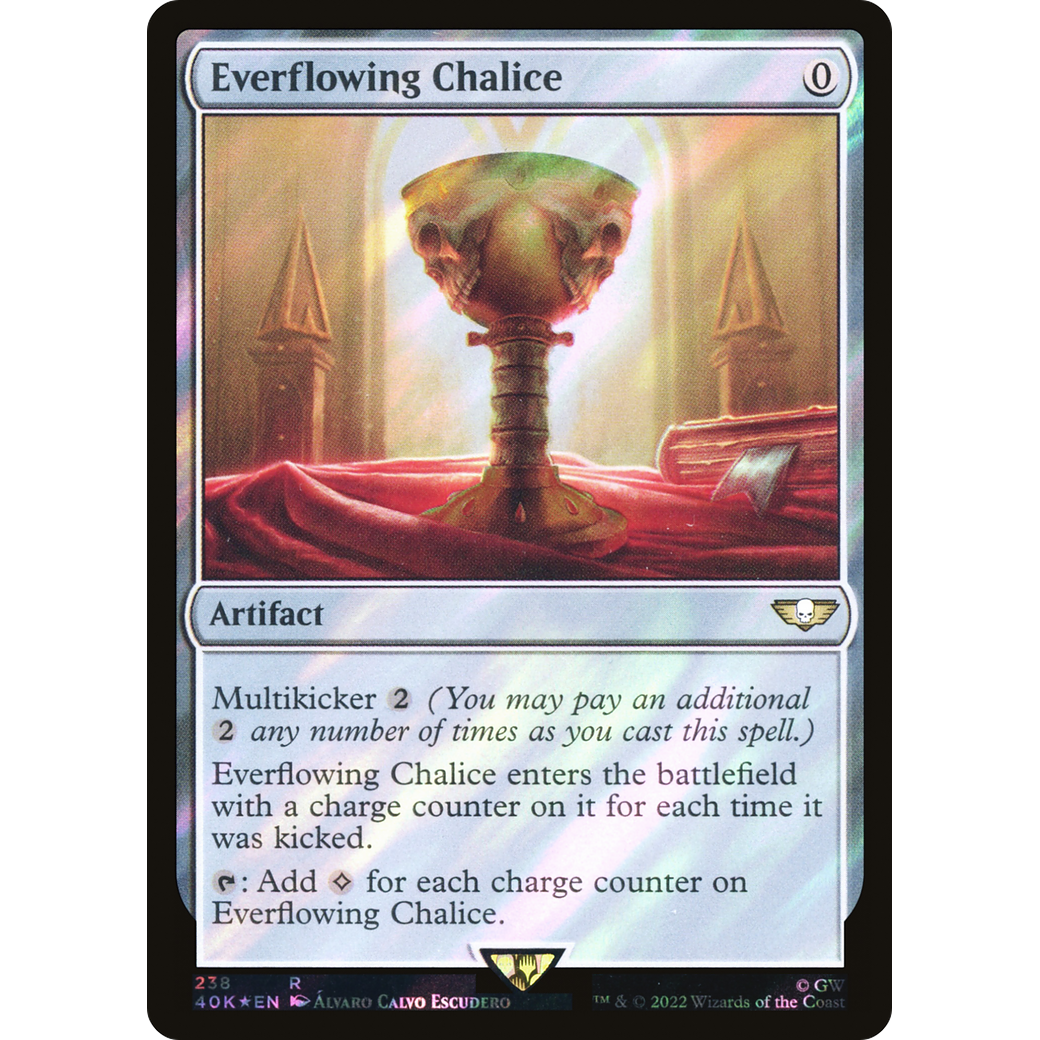 Everflowing Chalice (40K-238) - Warhammer 40,000 Commander Foil
